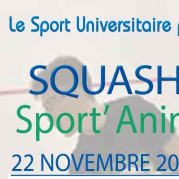 Squash : Sport’Anim