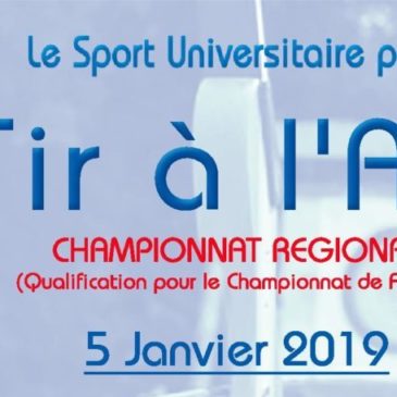 Tir à l’arc : Championnat régional