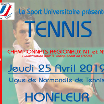 Tennis : Championnat Régional
