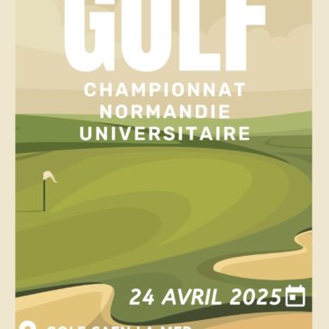 Jeudi 24 avril 2025 : Championnat Régional Golf